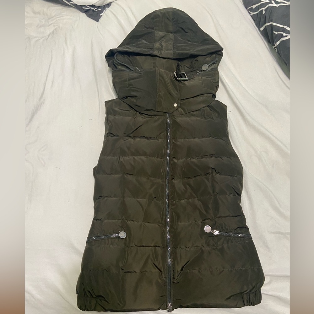 Moncler puffer vest size 2